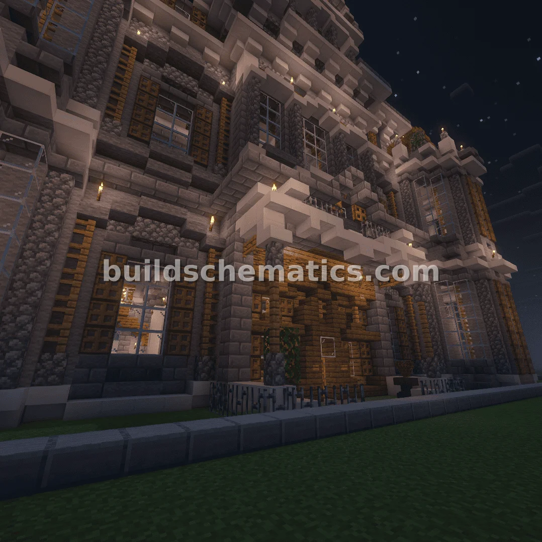 Medieval Great Fortress Manor — view 4