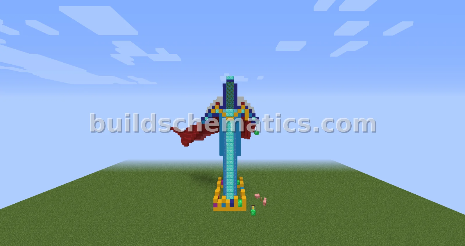 Technoblade Memorial Structure