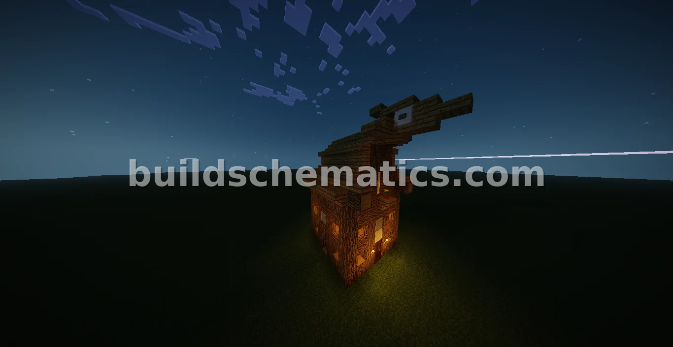 Minecraft House Design — view 2