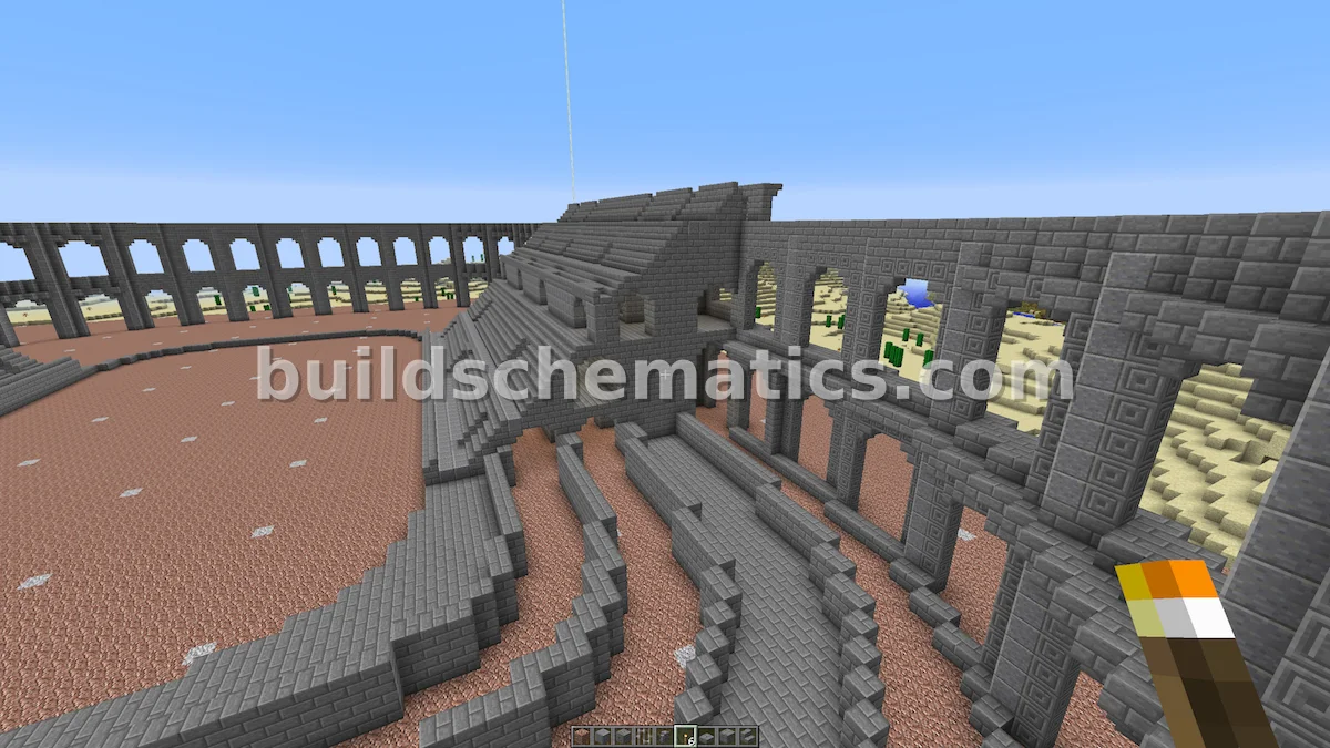 Roman Style Arena Structure — view 3
