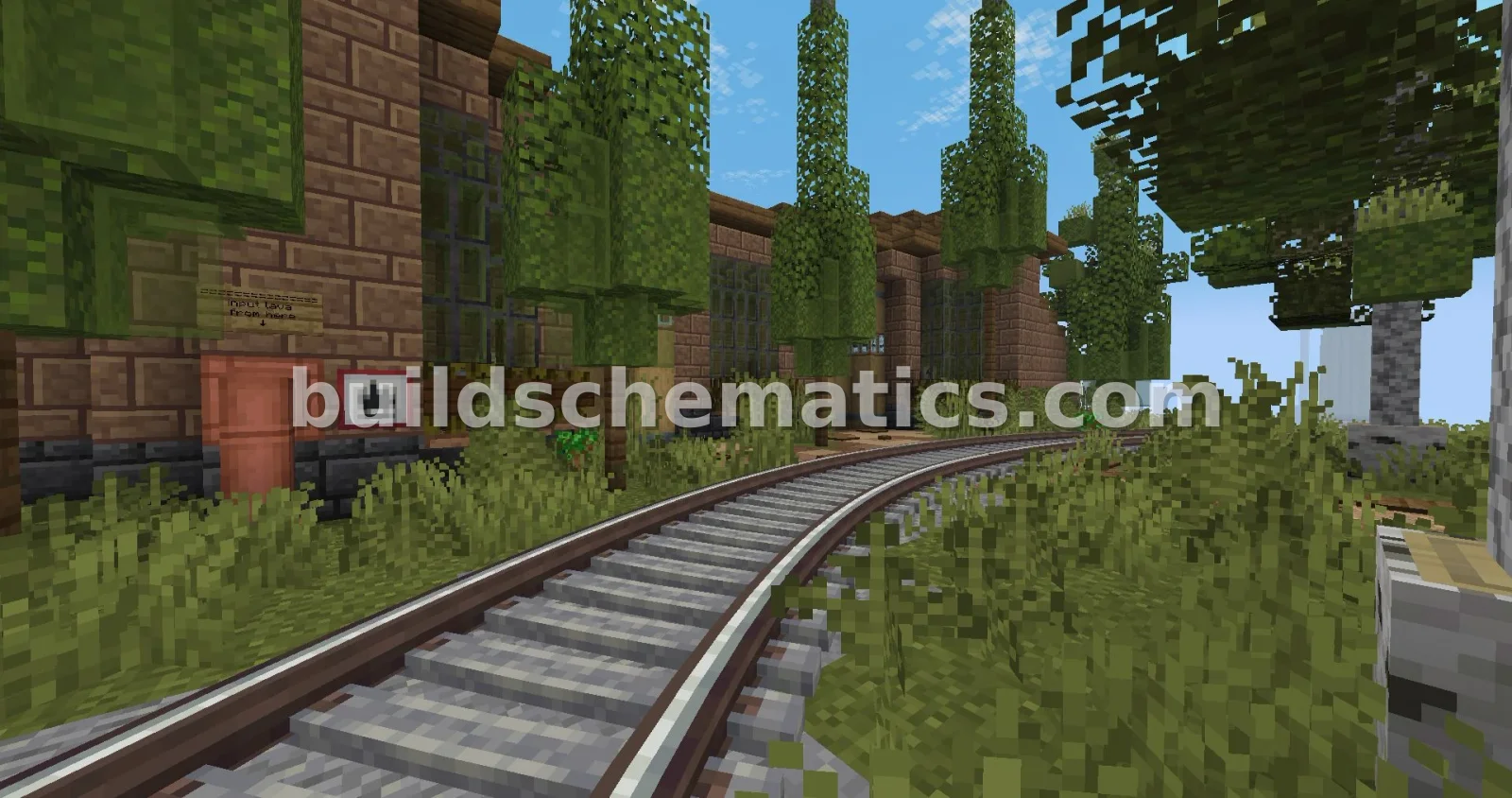 Factory and Train Station Structure — view 5