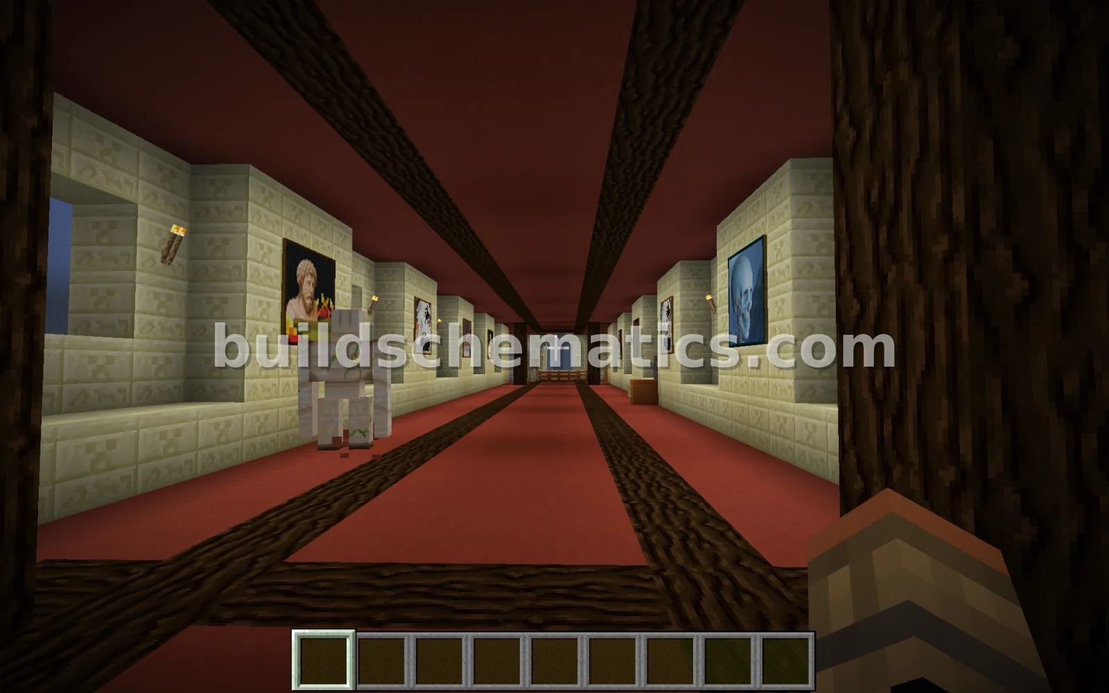 Connected Twin Towers with Basement — view 2