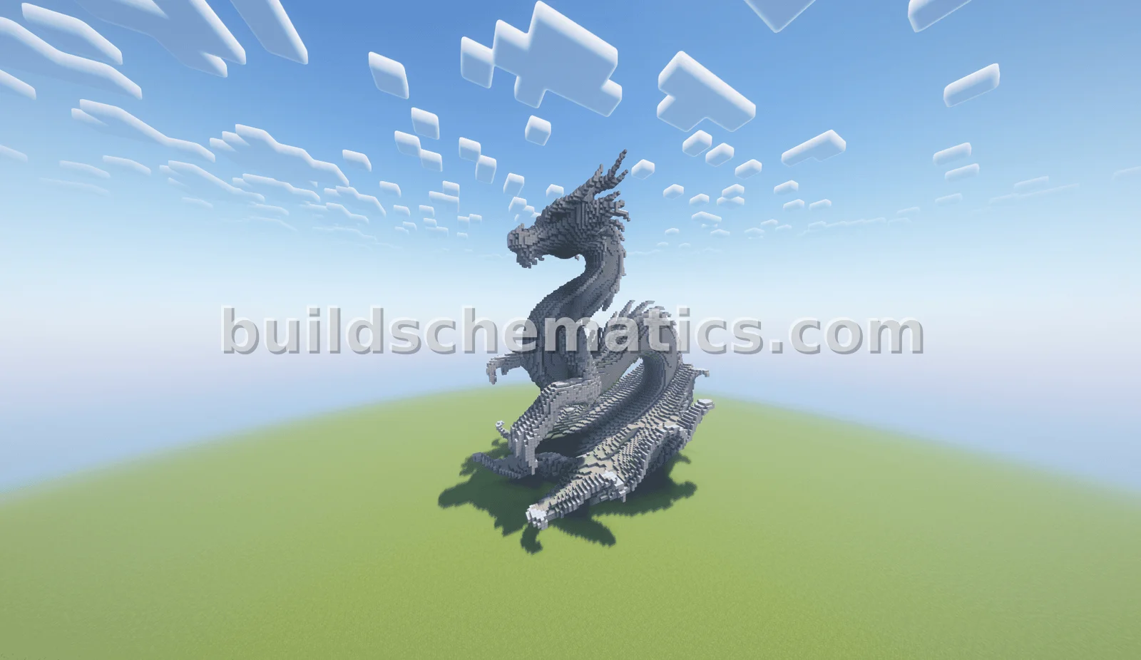 Imposing Dragon Statue