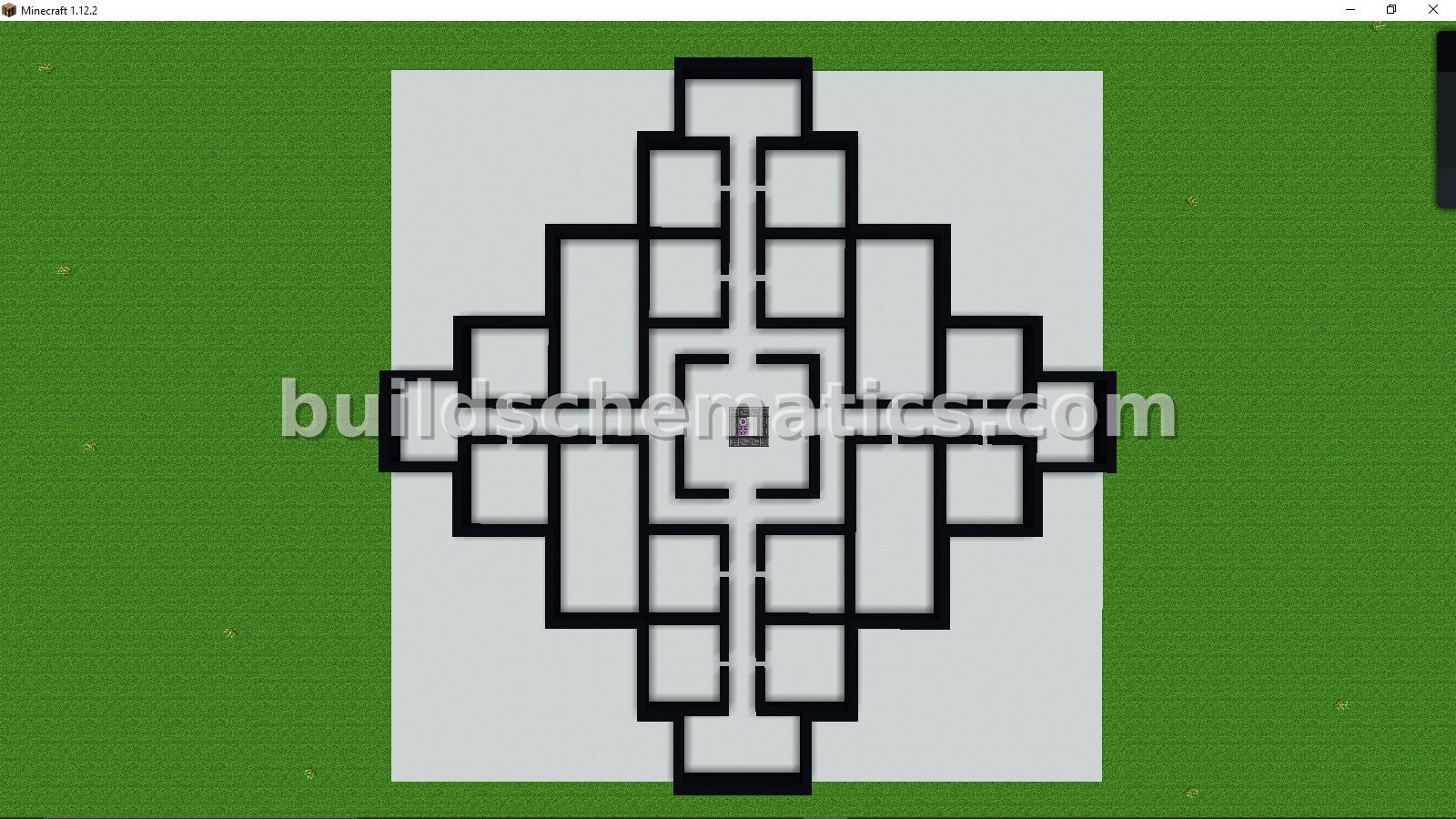 Organized 5×5 Chunk Floorplan Layout