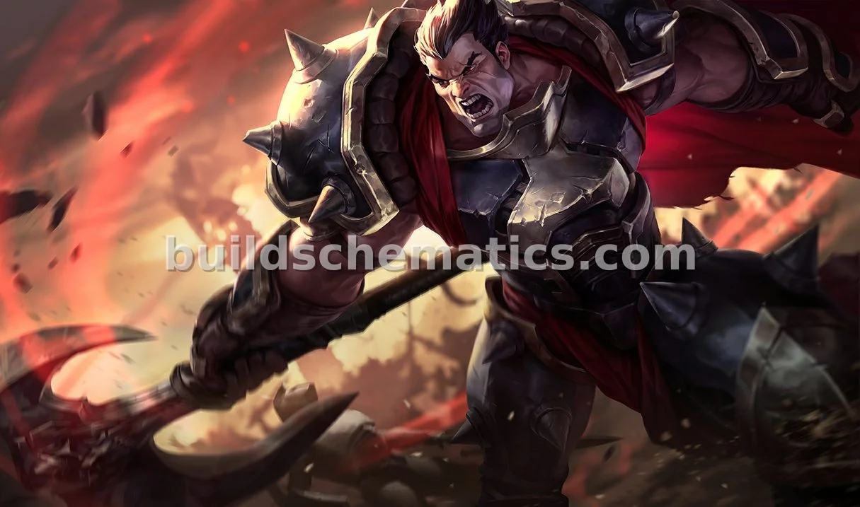 Darius League of Legends Pixel Art — view 2