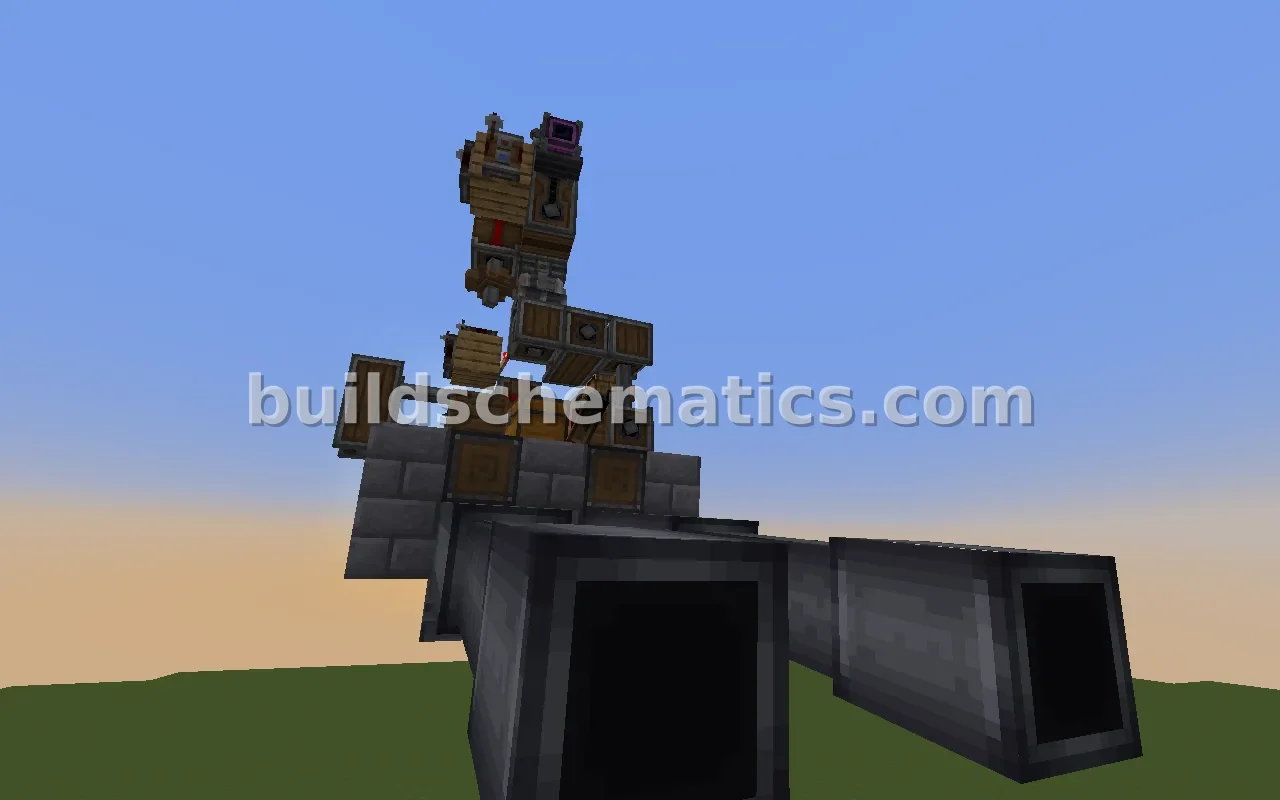 Dual Autoloading Tank Cannons