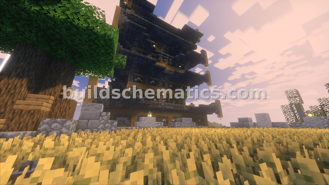 Japanese Temple Iron Farm — view 4
