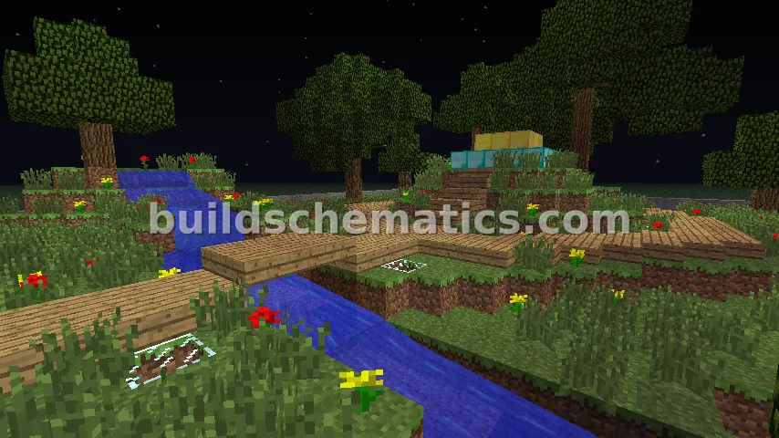 Small Garden With Wither Platform — view 2