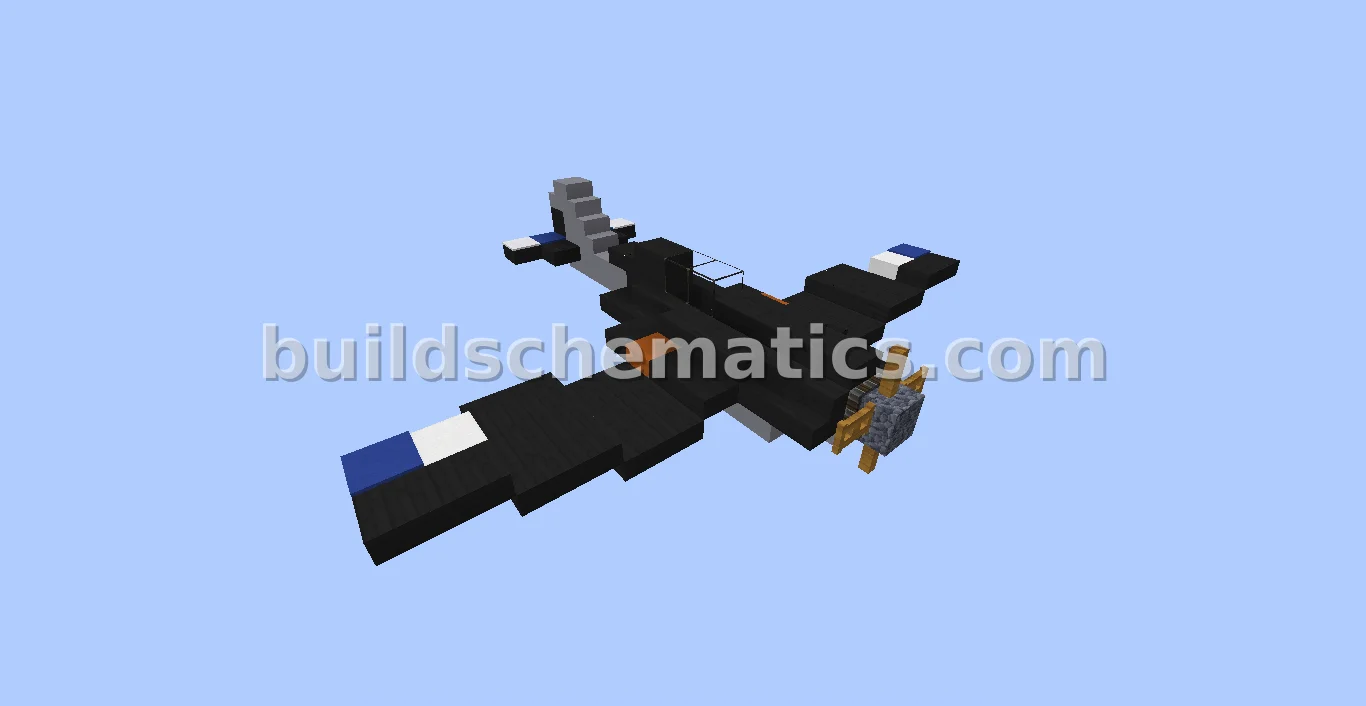 WWII F4U Corsair Fighter Plane Replica — view 2