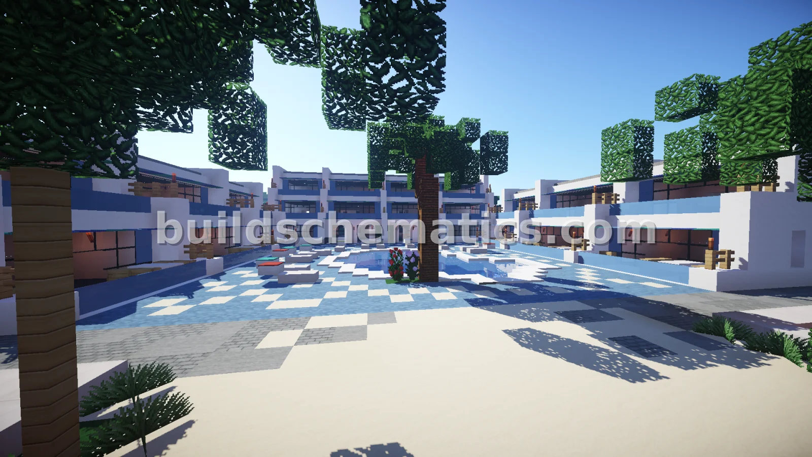 Modern Beach Hotel with Pool