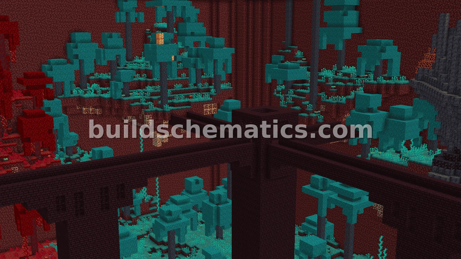Massive Nether Portal with 8 Overworld Biomes — view 5