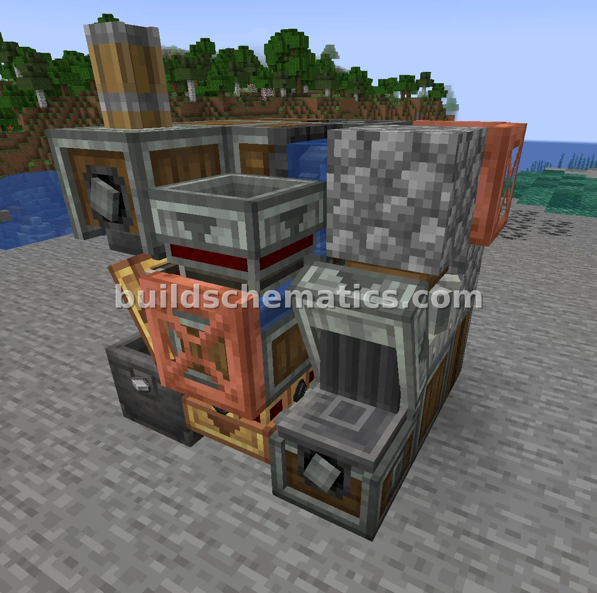 Smallest Iron Farm Design — view 2