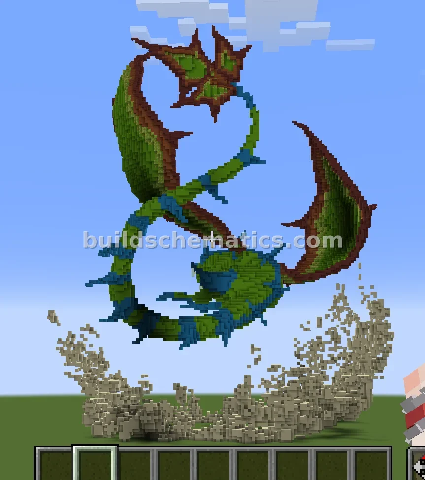 Shiny Flygon Large Sculpture — view 2