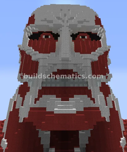 Colossal Titan Head Structure