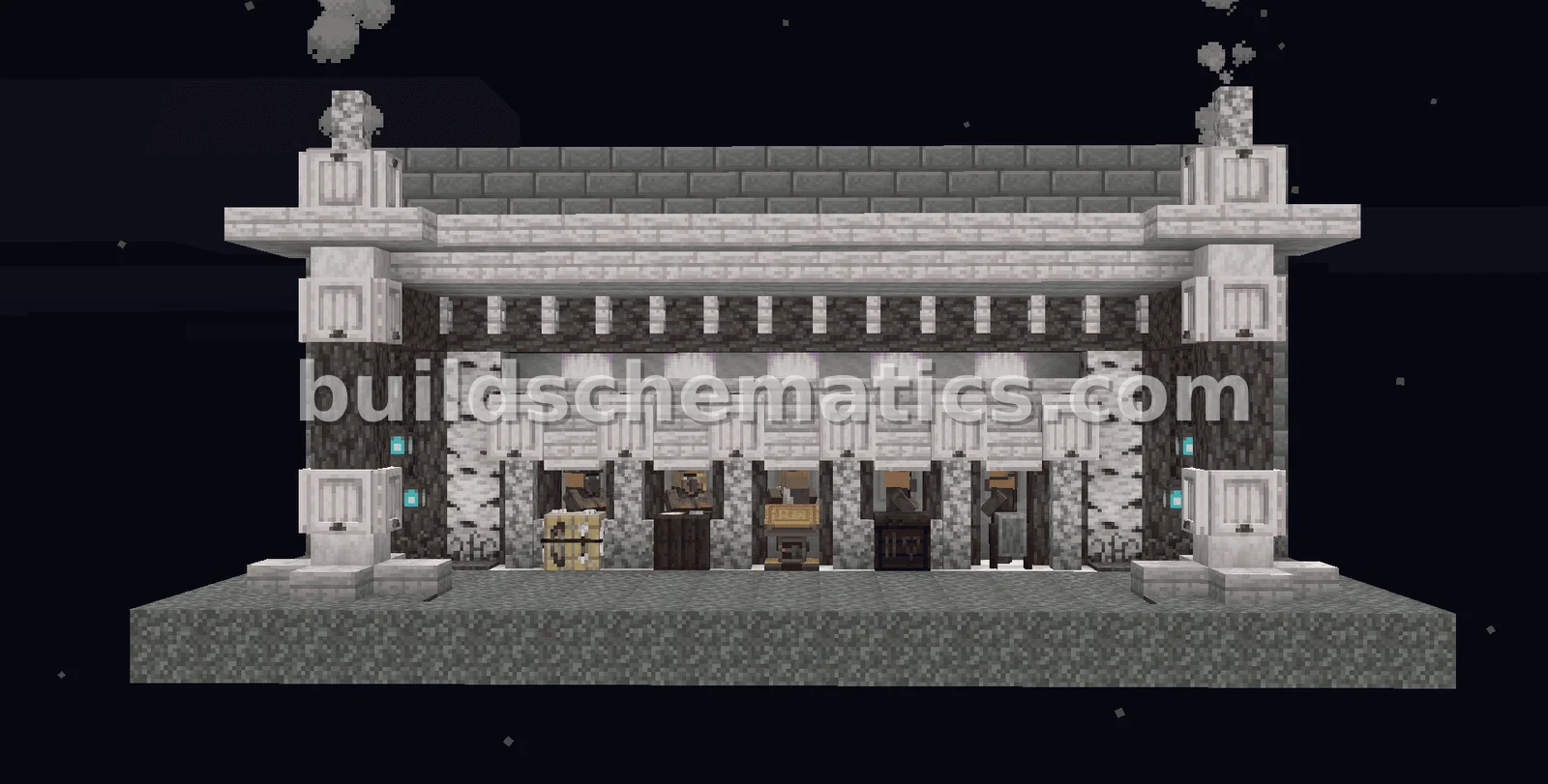 Pale Wood Trading Hall Structure