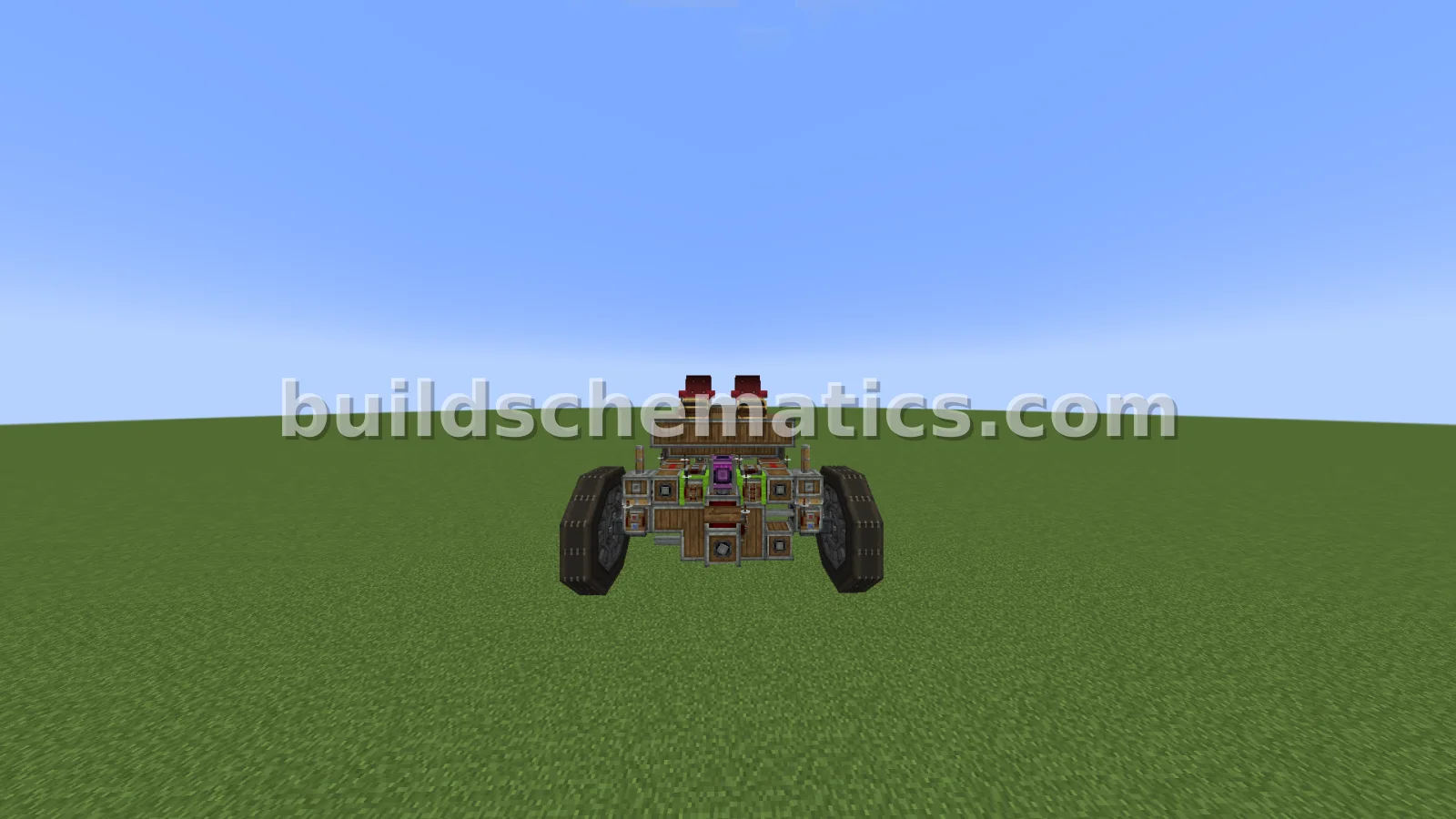 Large Four Wheel Steering Car Chassis — view 4