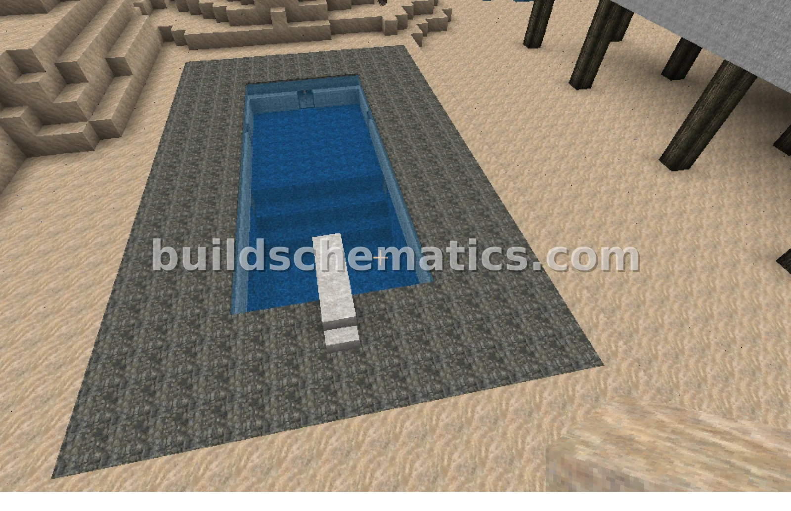 Small Backyard Pool with Underwater Lighting — view 2