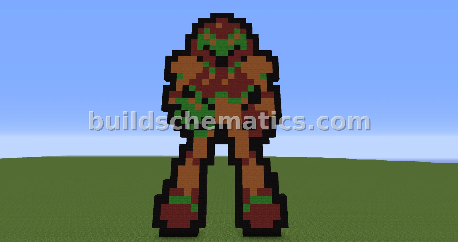 Samus Aran Pixel Art