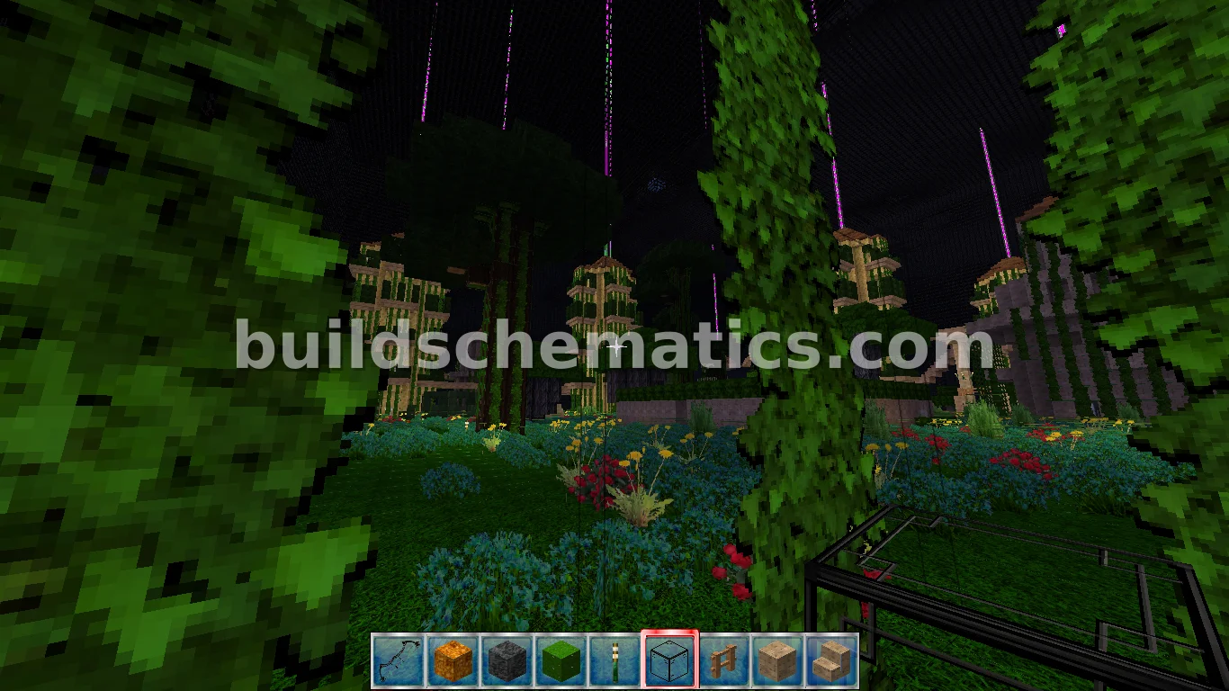 Large Archery PvP Arena with Towers — view 4