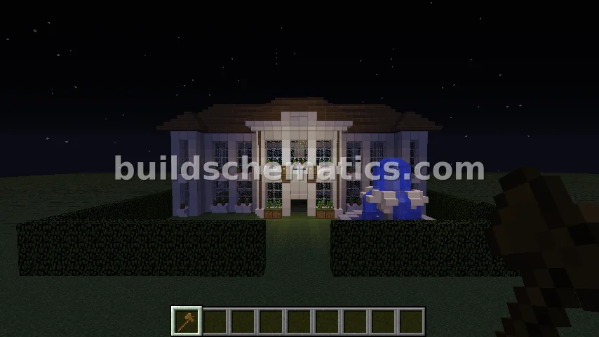 Large Minecraft House Design — view 2