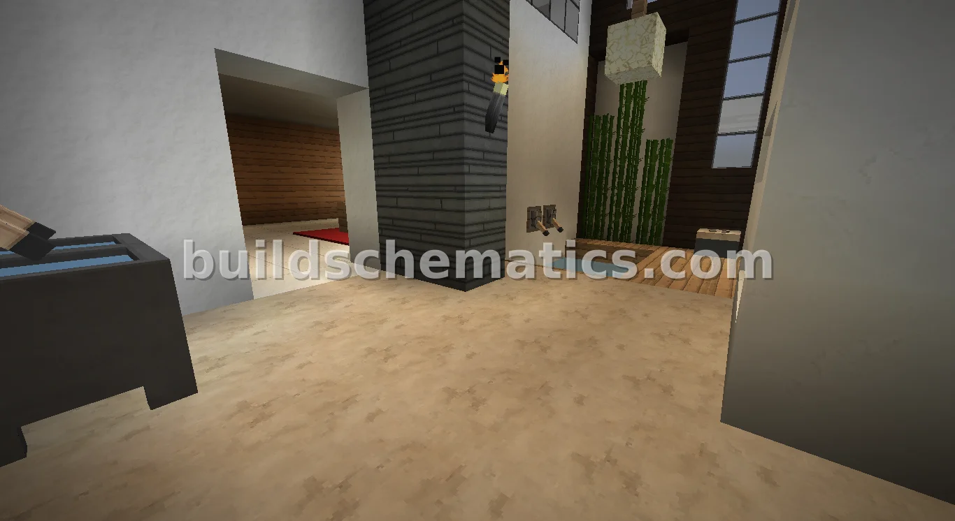 Modern White Clay House with Pool — view 3