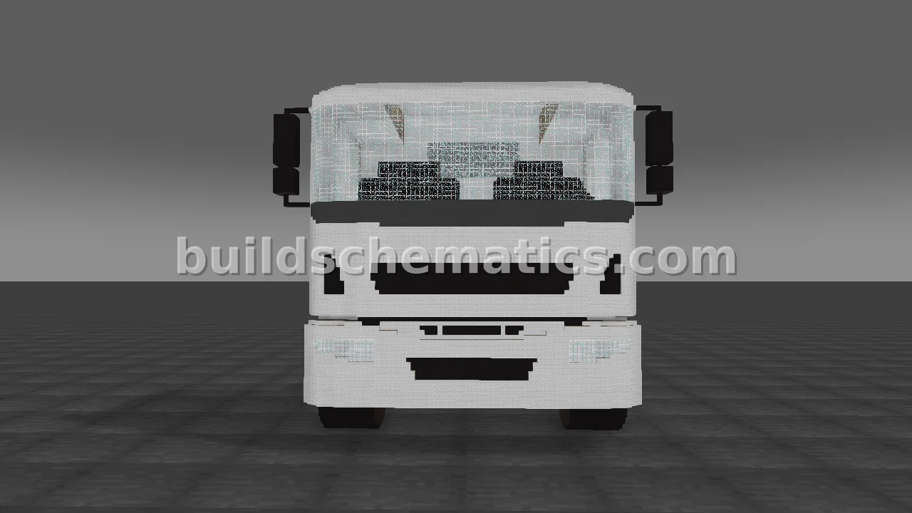 Cargo Truck Vehicle Schematic — view 2