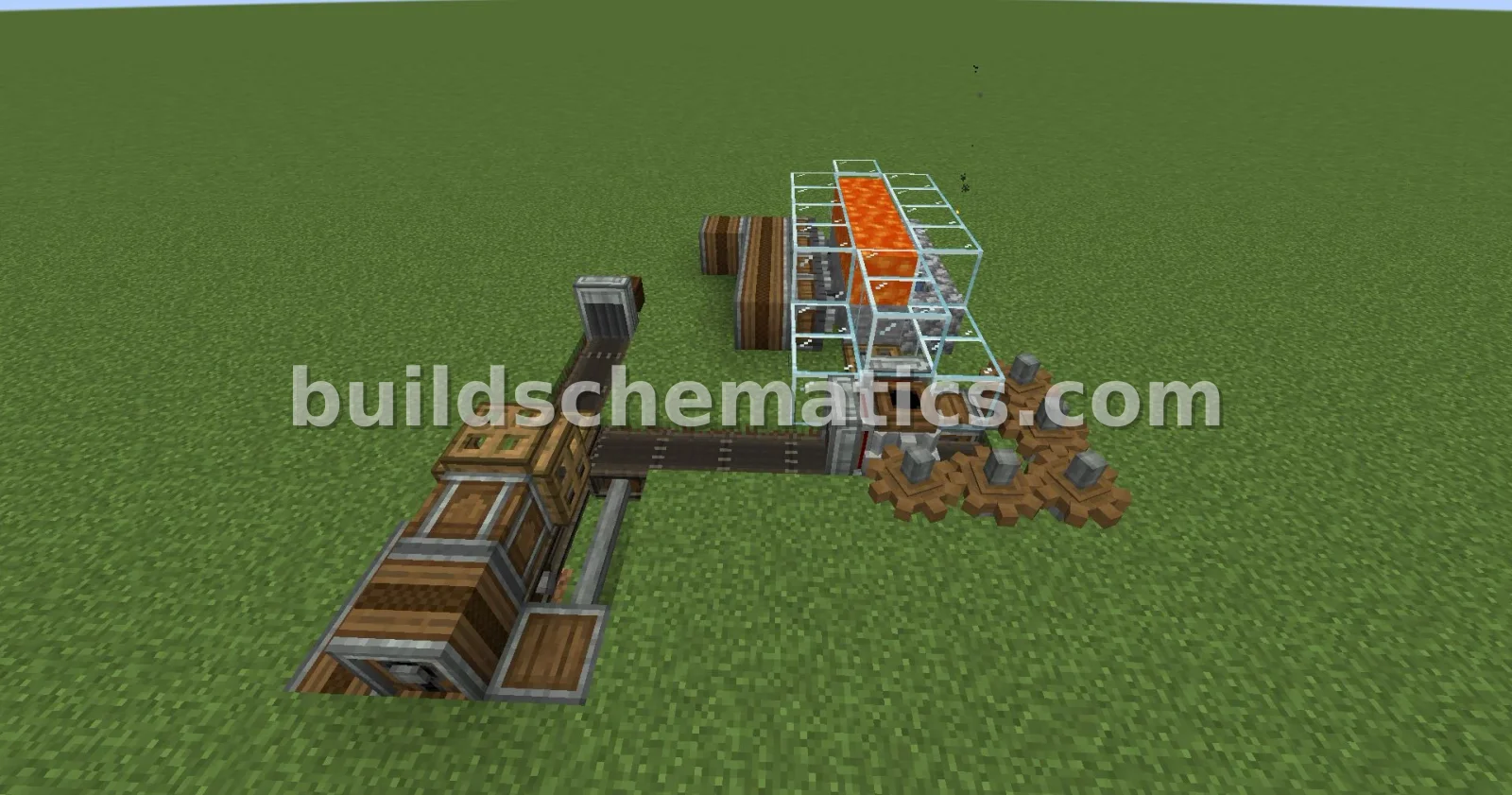 Simple Iron Farm - 208 Blocks — view 4