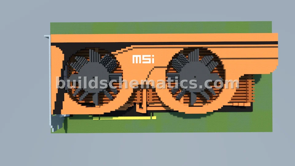 Golden Edition Graphics Card Sculpture — view 3