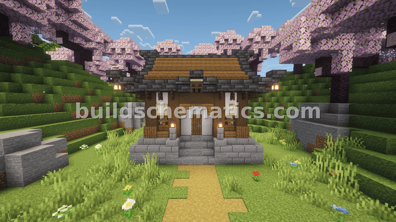 Simple Japanese Cottage House