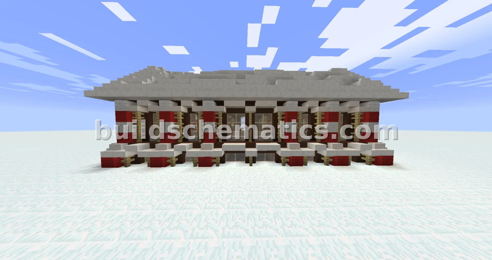 Christmas Library Build — view 4