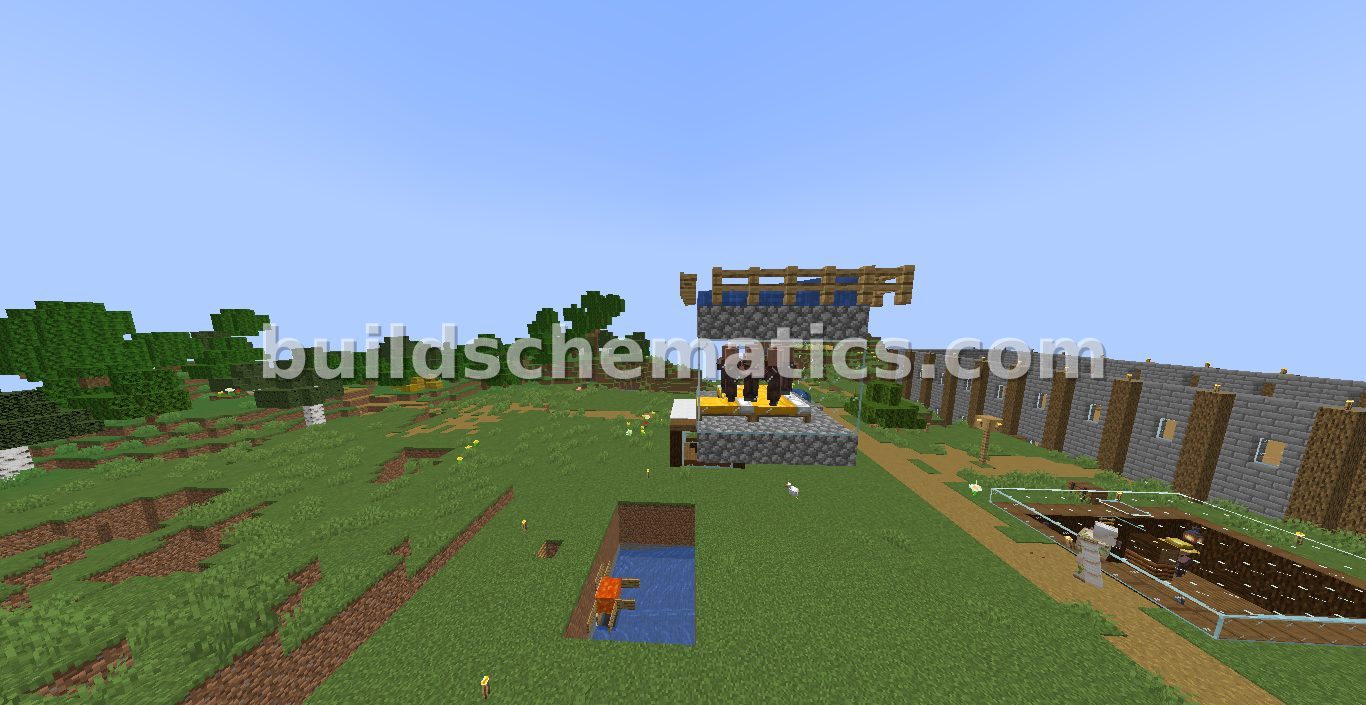 Compact Efficient Iron Golem Farm
