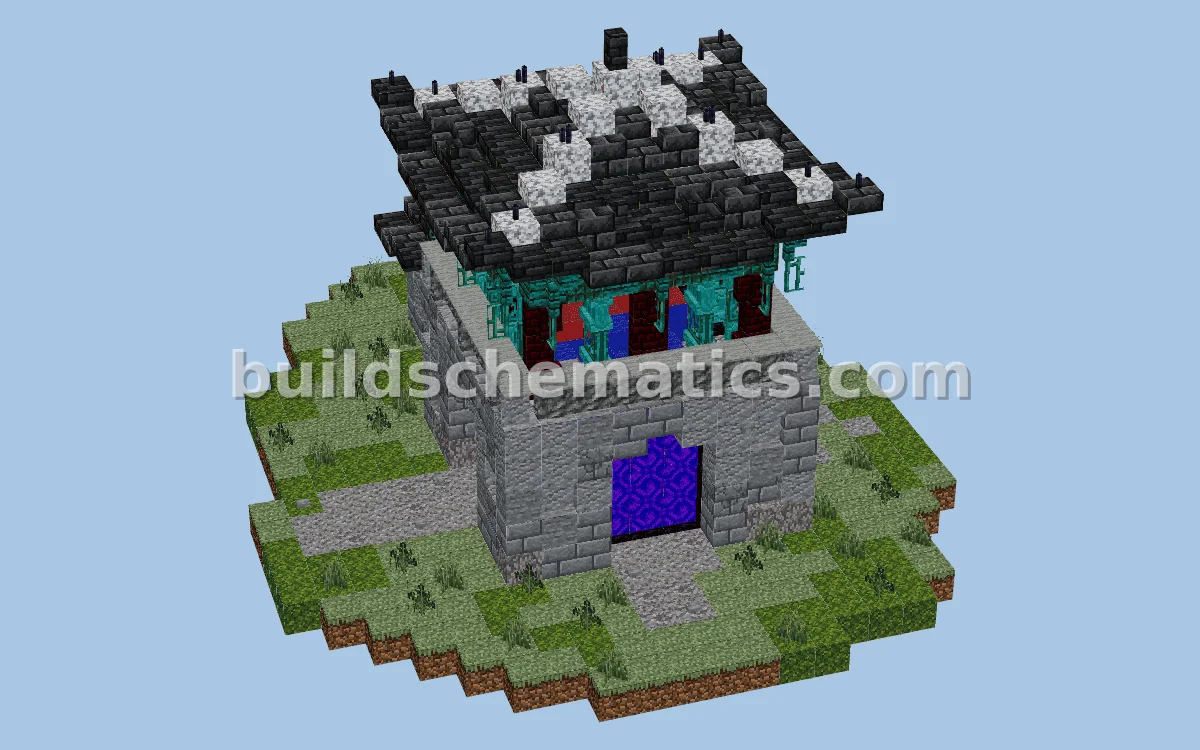 Korean Portal Asian Style Structure