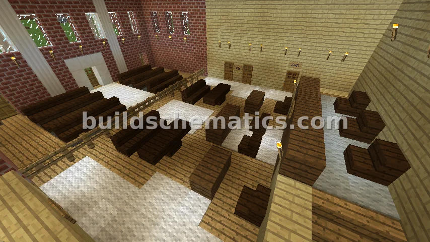 Classical Brick Courthouse — view 4