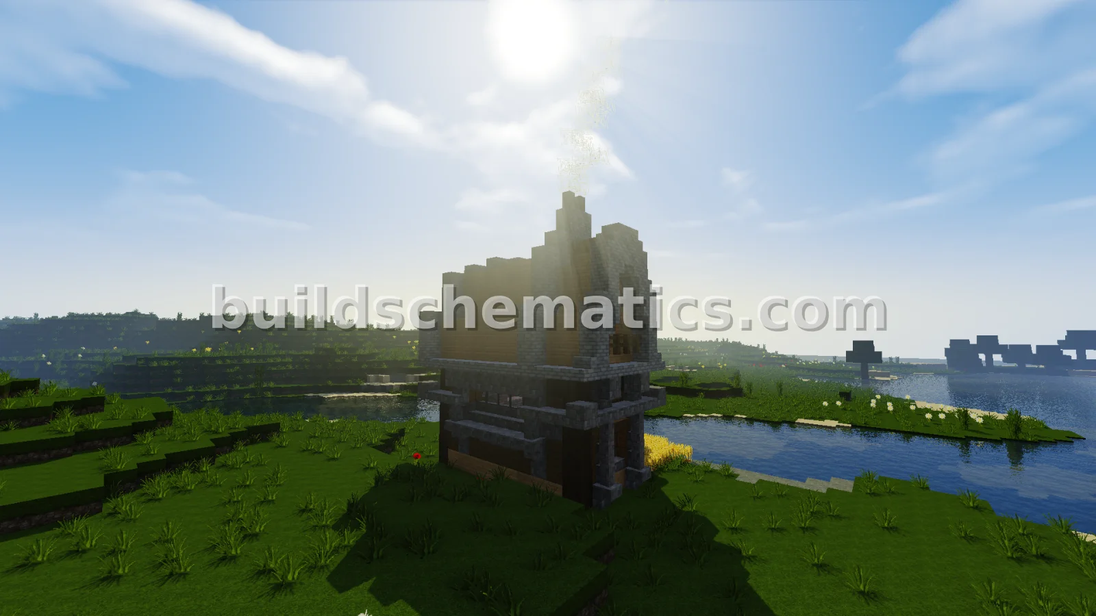 Cozy Farm House Schematic — view 3