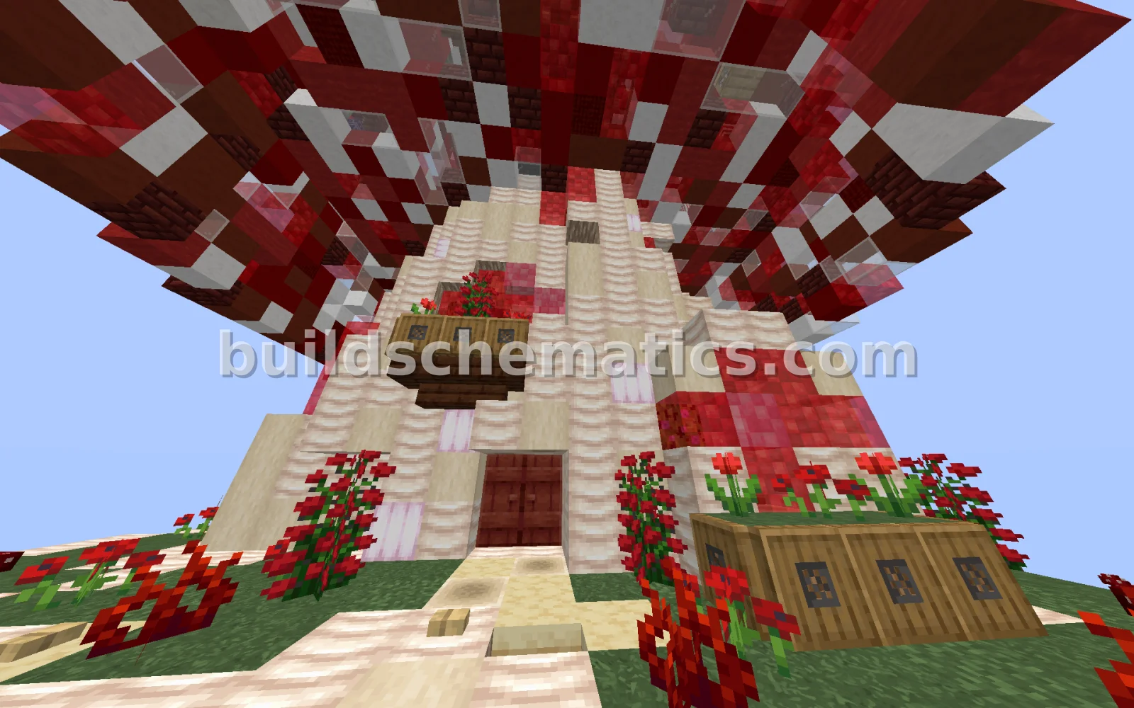 Chonky Red Mushroom Decoration — view 2