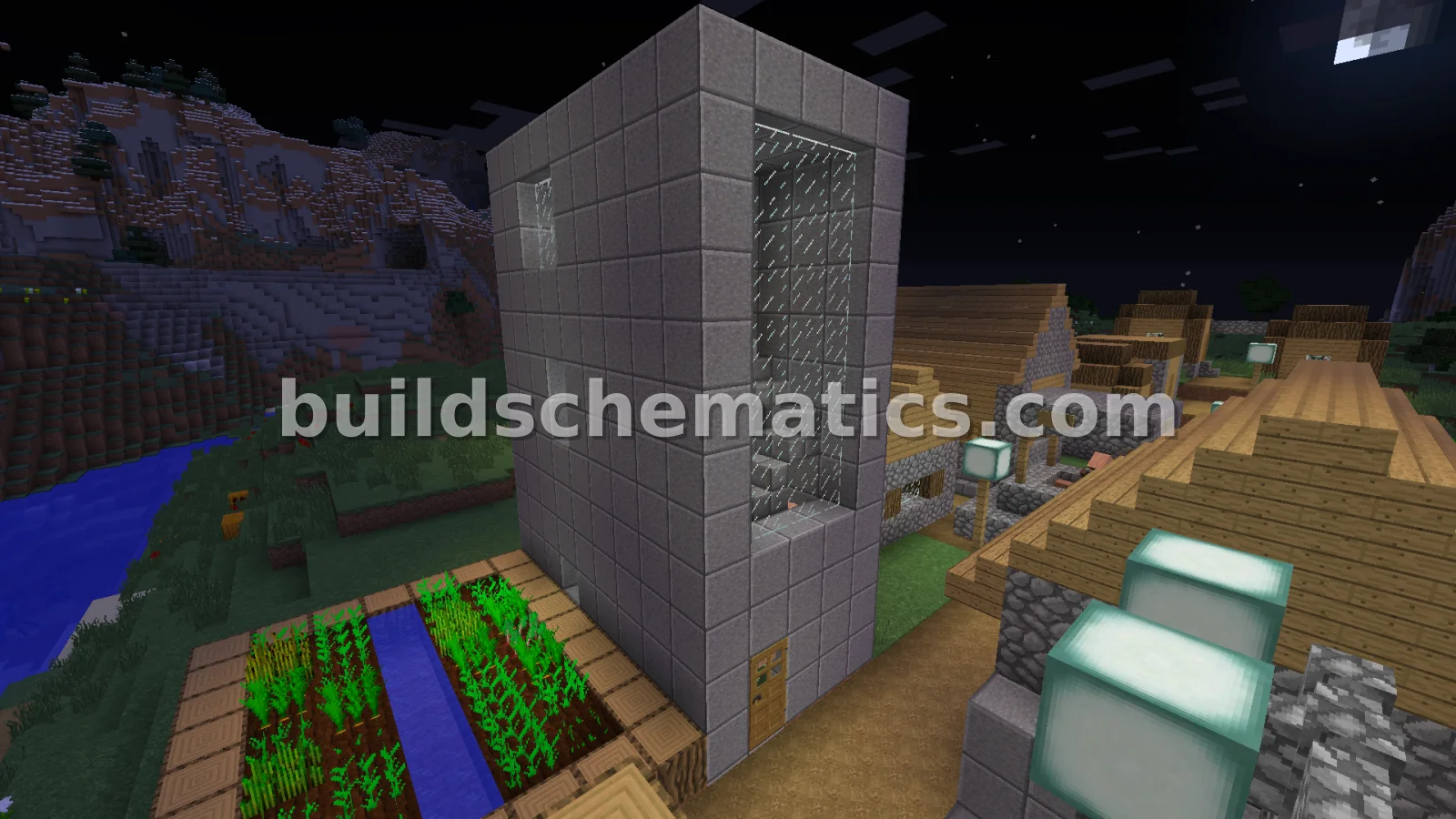 Modern Mini Tower Structure — view 2