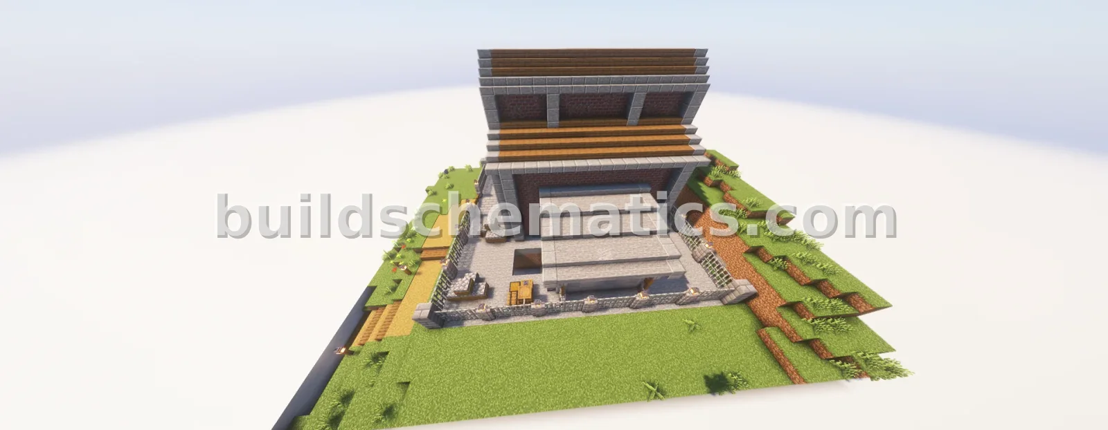 Industrial Iron Factory Structure — view 2