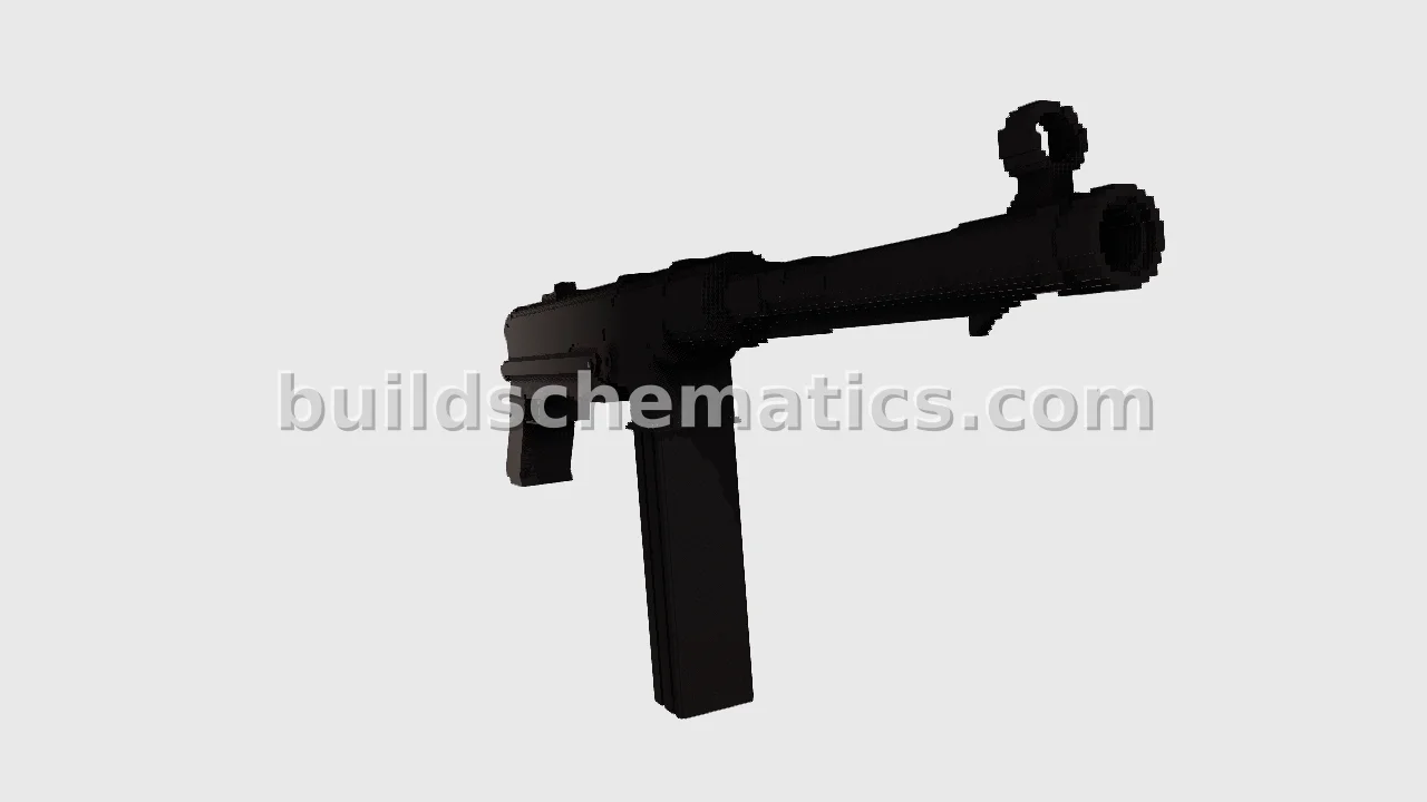 WWII MP40 Submachine Gun Replica — view 2