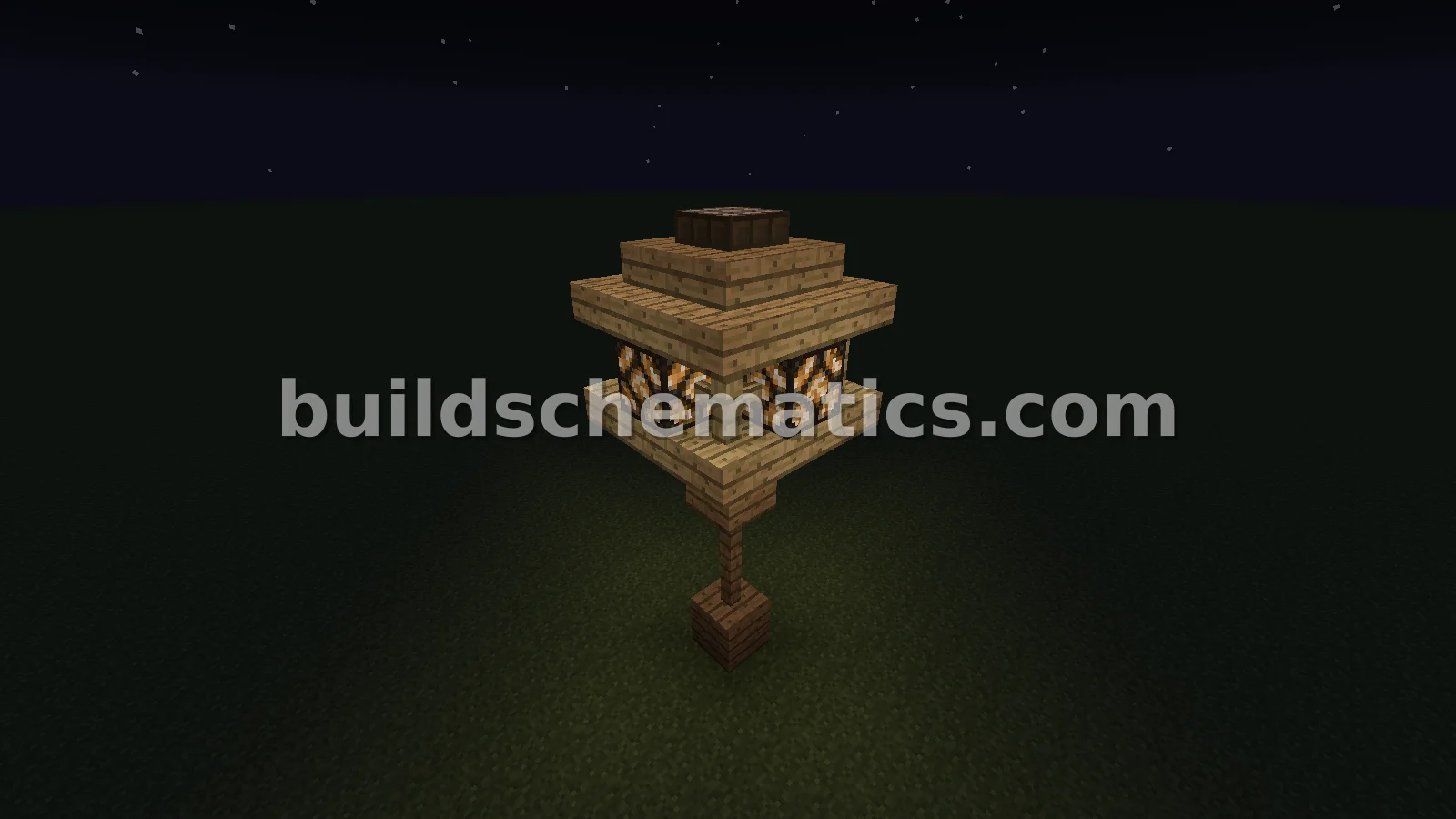 Automatic Wooden Streetlight — view 2