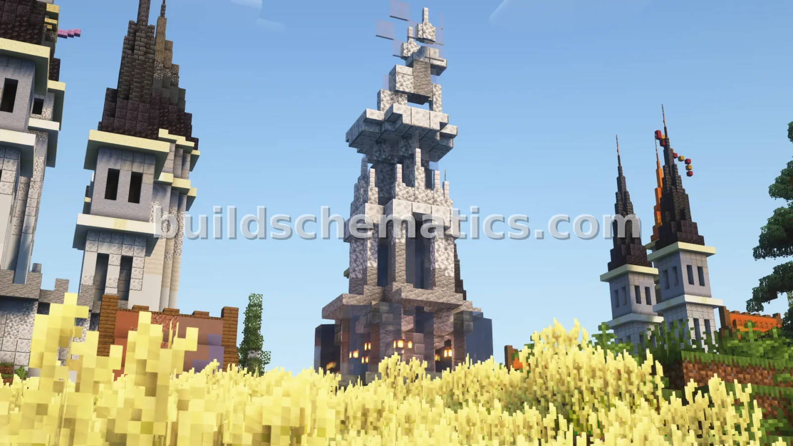 Imperial Fountain Minecraft Build