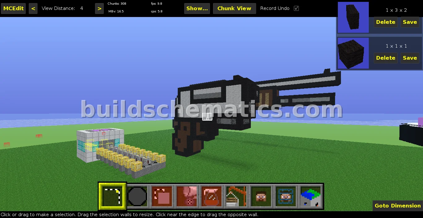 Pixel Gun 3D Weapon Replica
