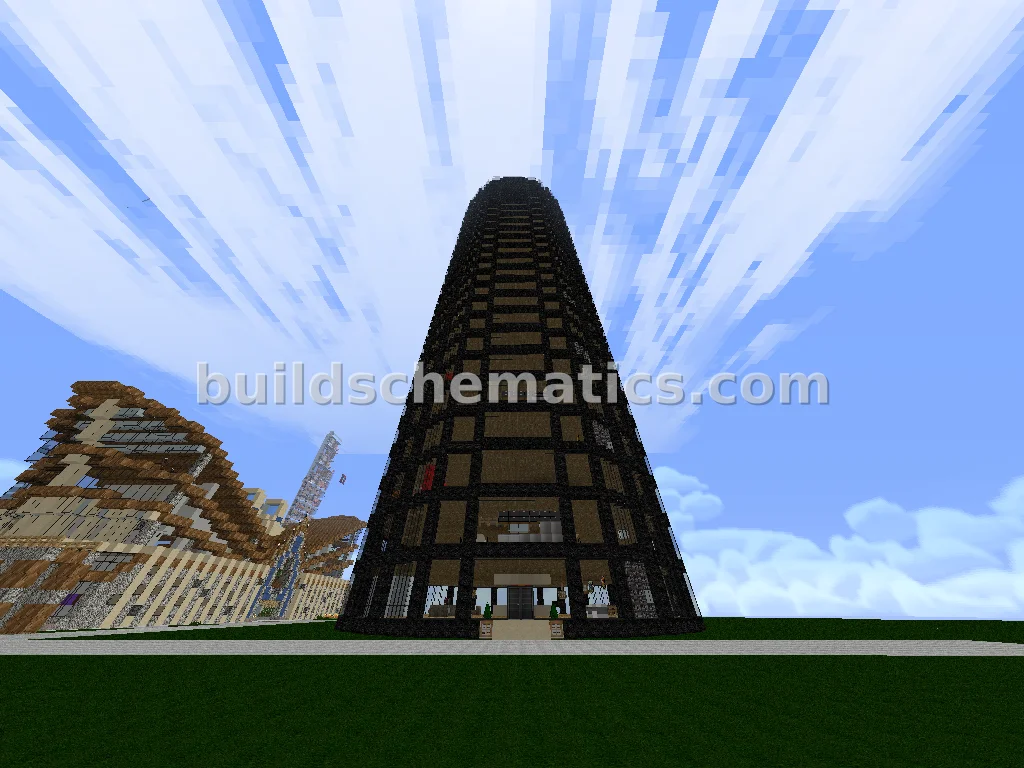 Mega Tower With Working Elevators