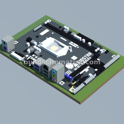 Biostar Hi-Fi B85S1 Motherboard Replica