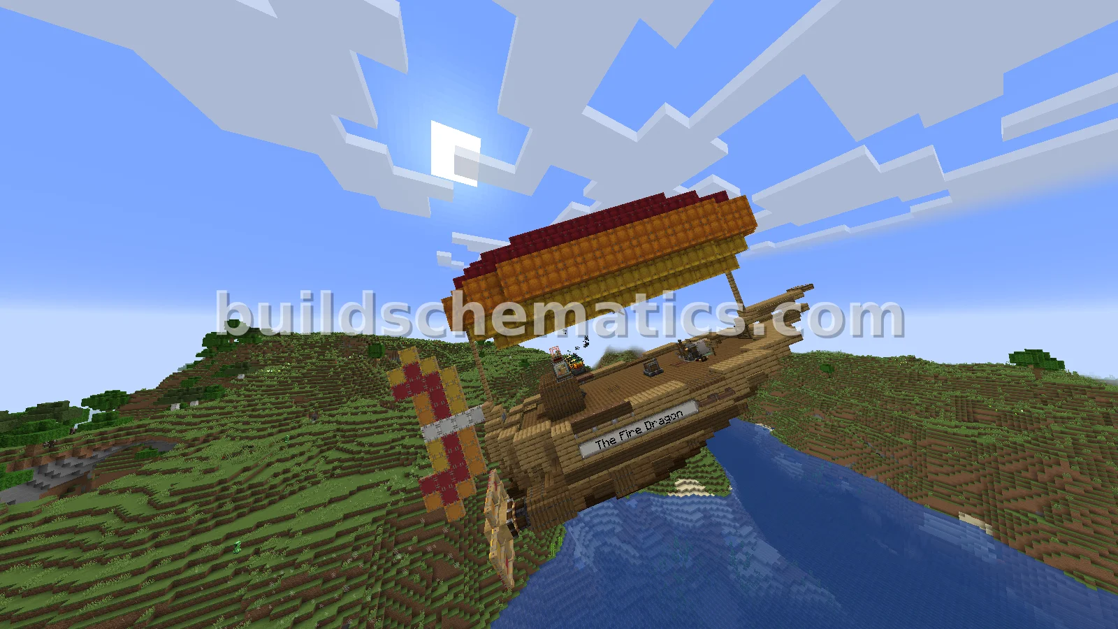 Fire Dragon Airship