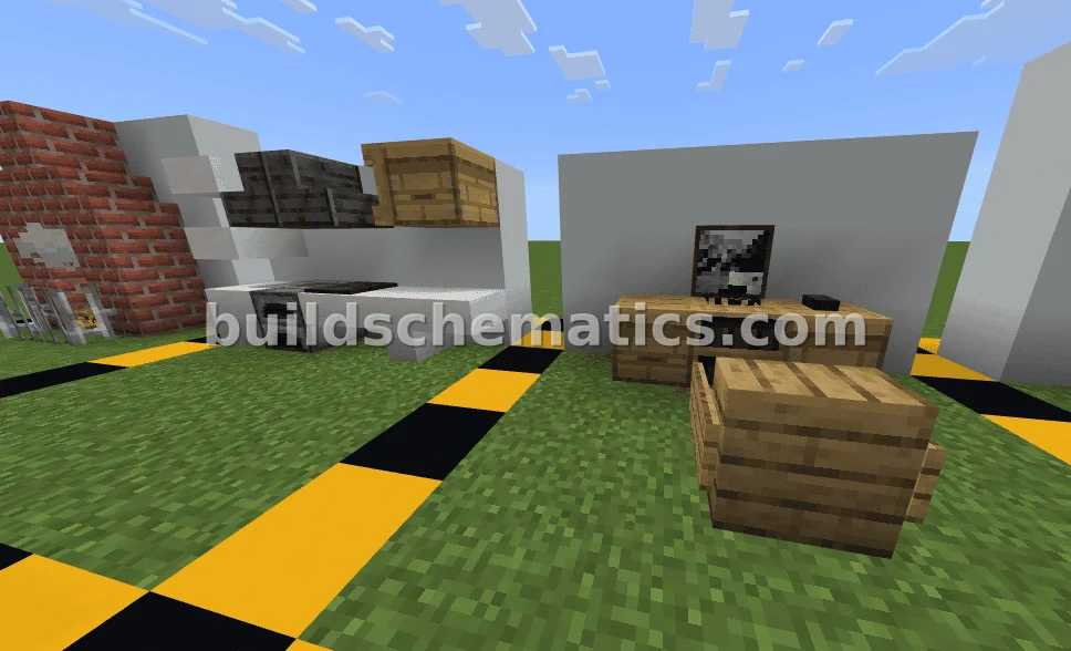 64 Unique Furniture Designs for Minecraft Homes — view 3