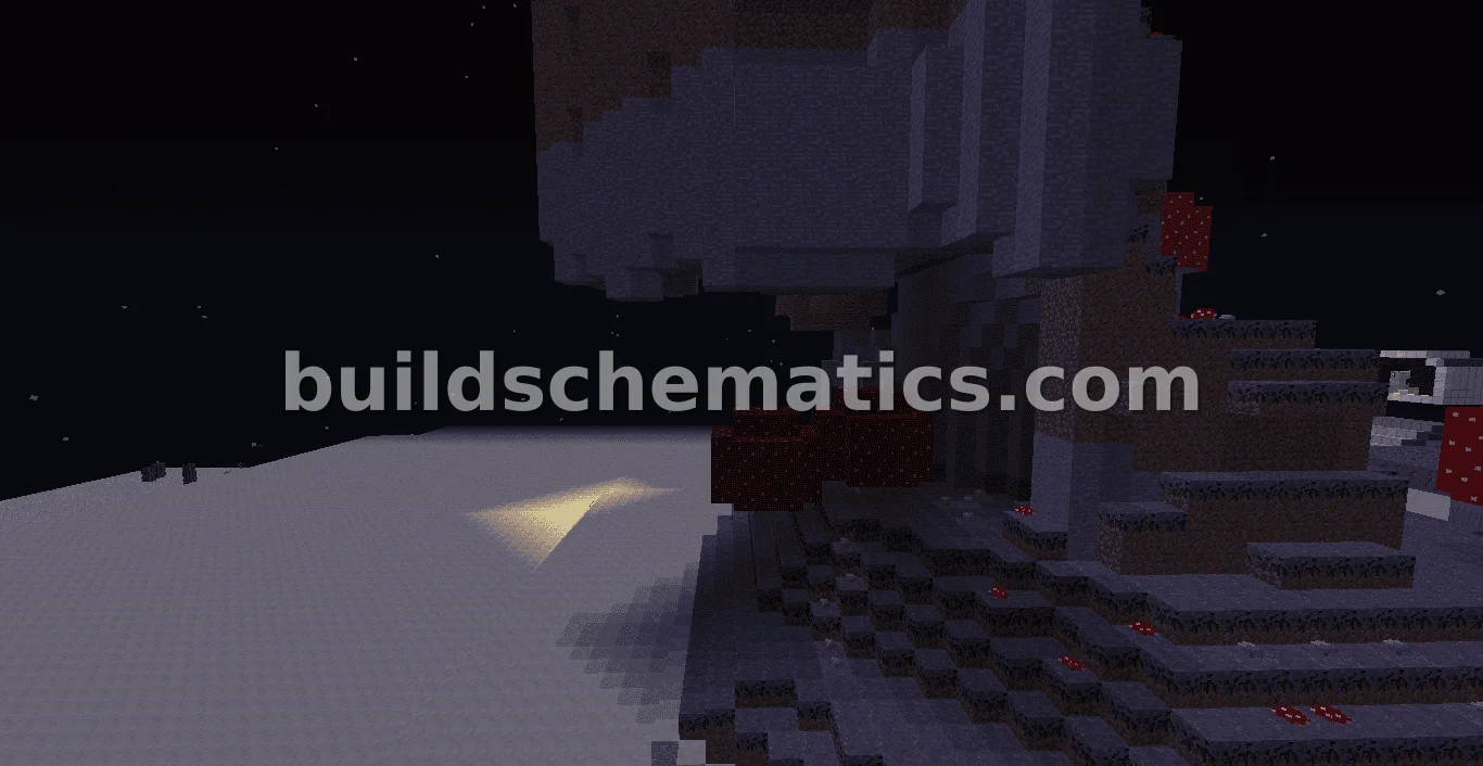 Small Sandstone Mushroom Island — view 2