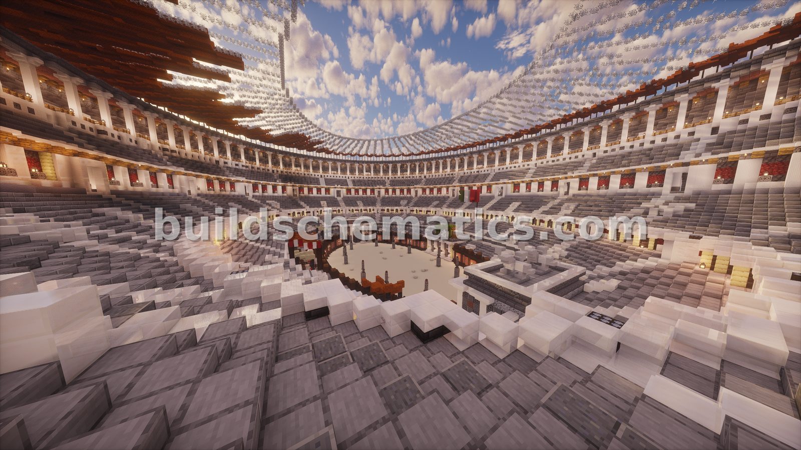 Italian Colosseum Structure