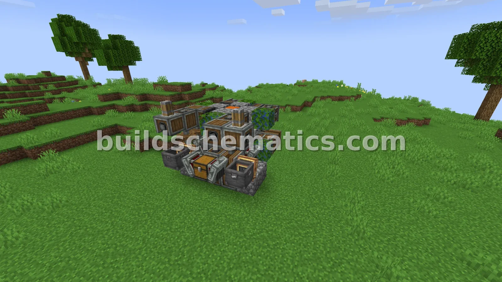 Cogwheel Iron Farm - 71 Blocks