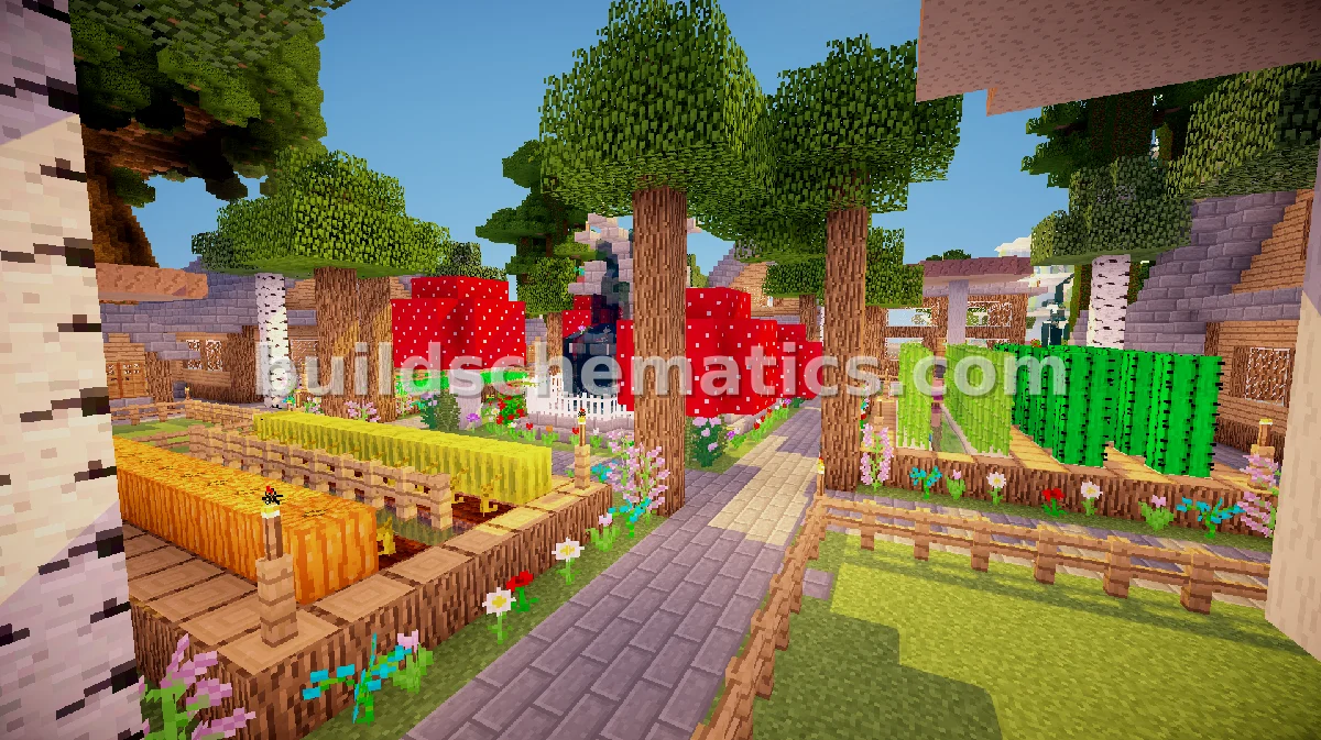 Compact Village With All Spawners — view 2