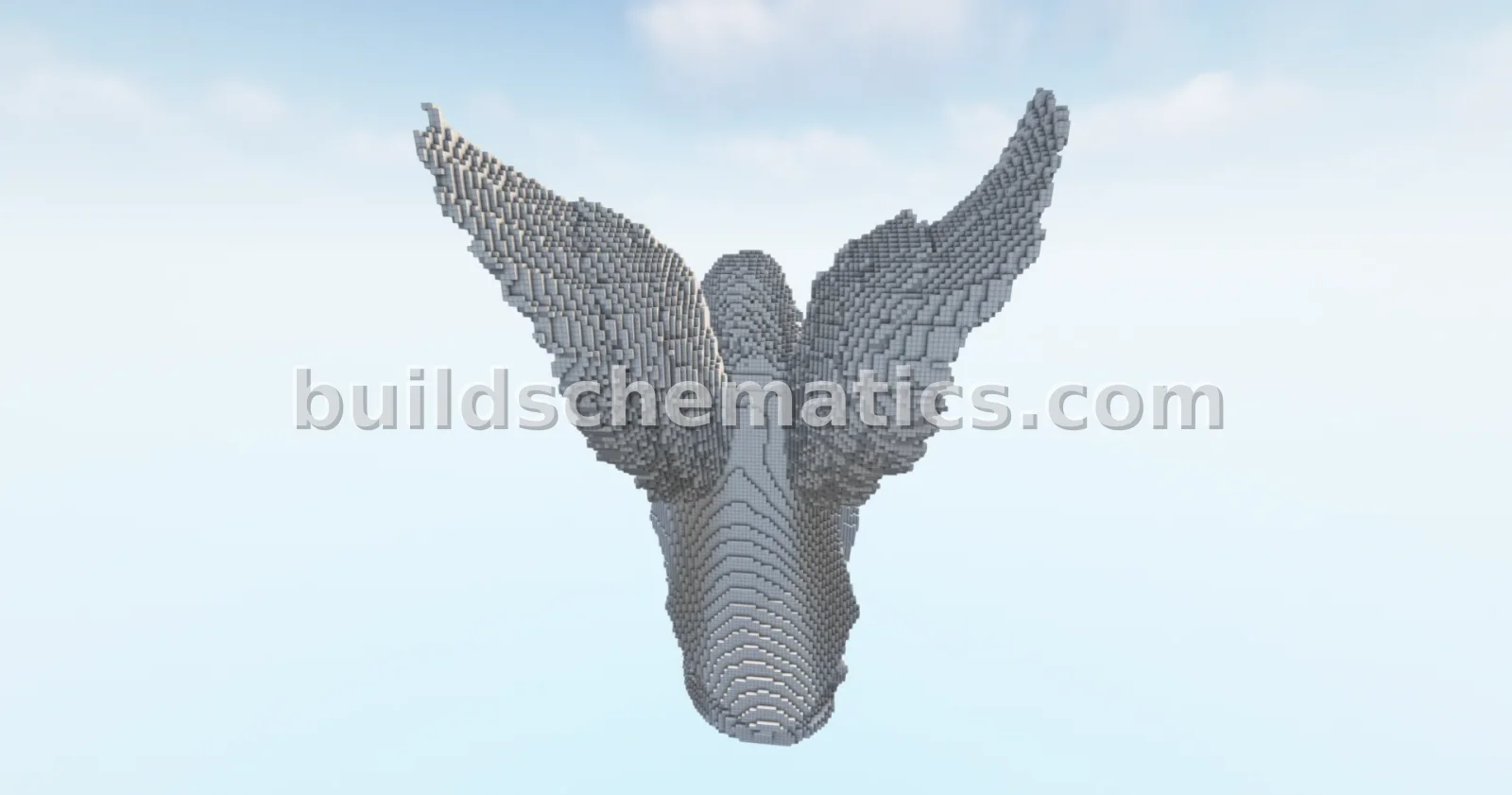 Praying Angel Statue — view 3
